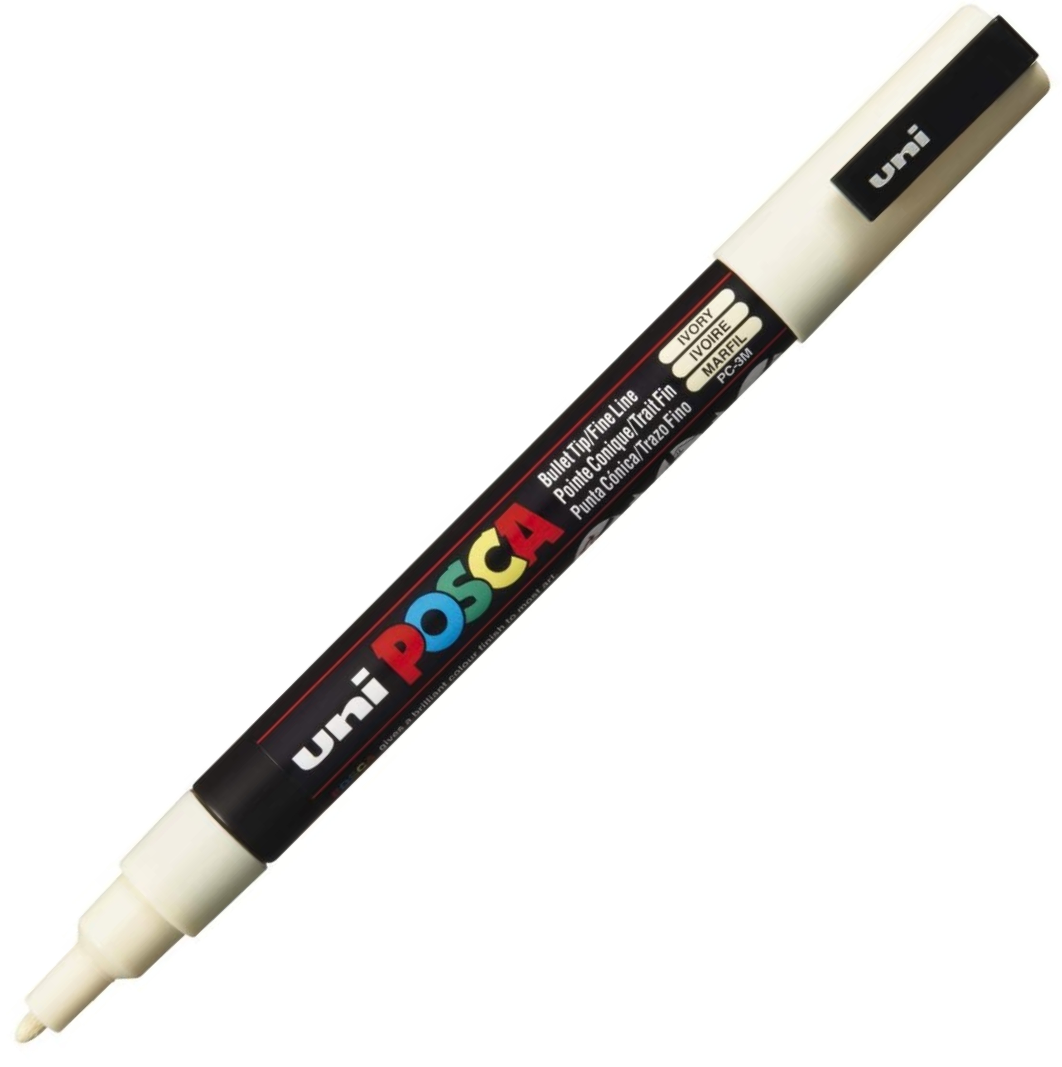 Pc-3 m kość słoniowa marker posca uni | biuroweokazje.pl | Zamów z gwarancją!
