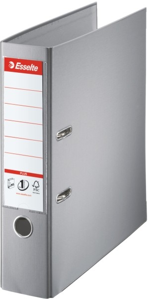 Segregator Esselte plus, A4, A4 80 mm, szary | biuroweokazje.pl | Kup w sekundę!