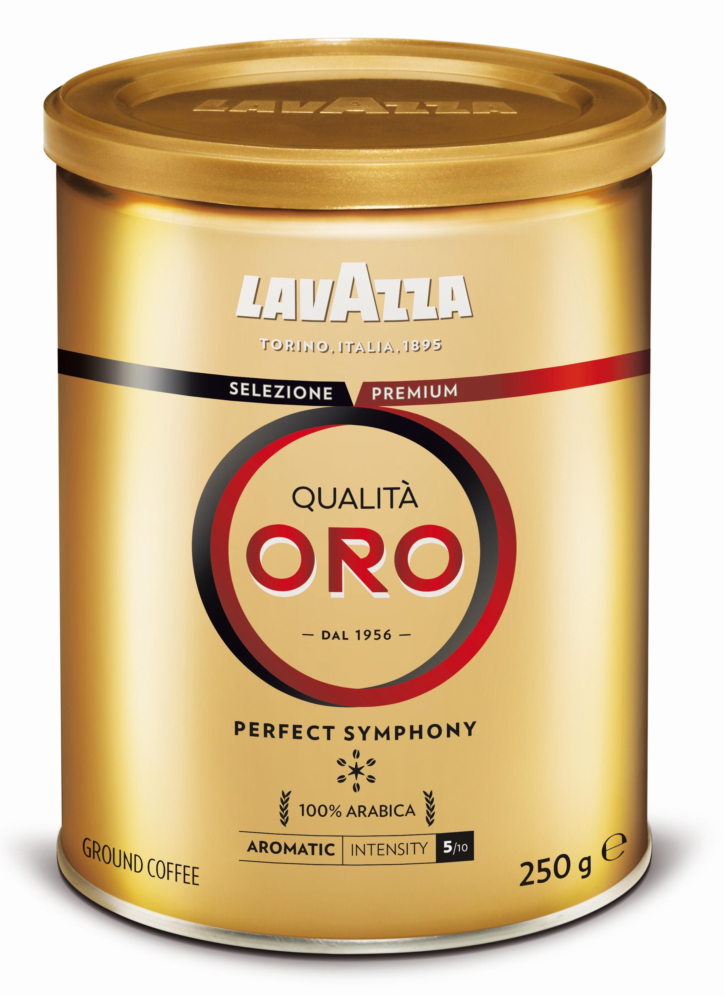 Kawa mielona Lavazza Qualita Oro w puszce 250 g | biuroweokazje.pl | Kup bez wahania!