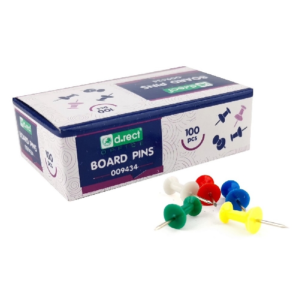 Pinezki tablicowe zestaw 100 sztuk | biuroweokazje.pl | Nie czekaj!