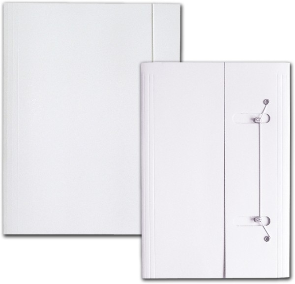 Teczka z gumką biała Barbara do biura | biuroweokazje.pl | Zamów od ręki!