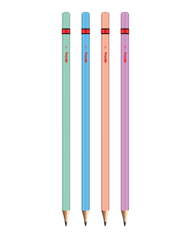 Ołówek Rotring HB mix metaliczny | biuroweokazje.pl | Kup z rabatem!