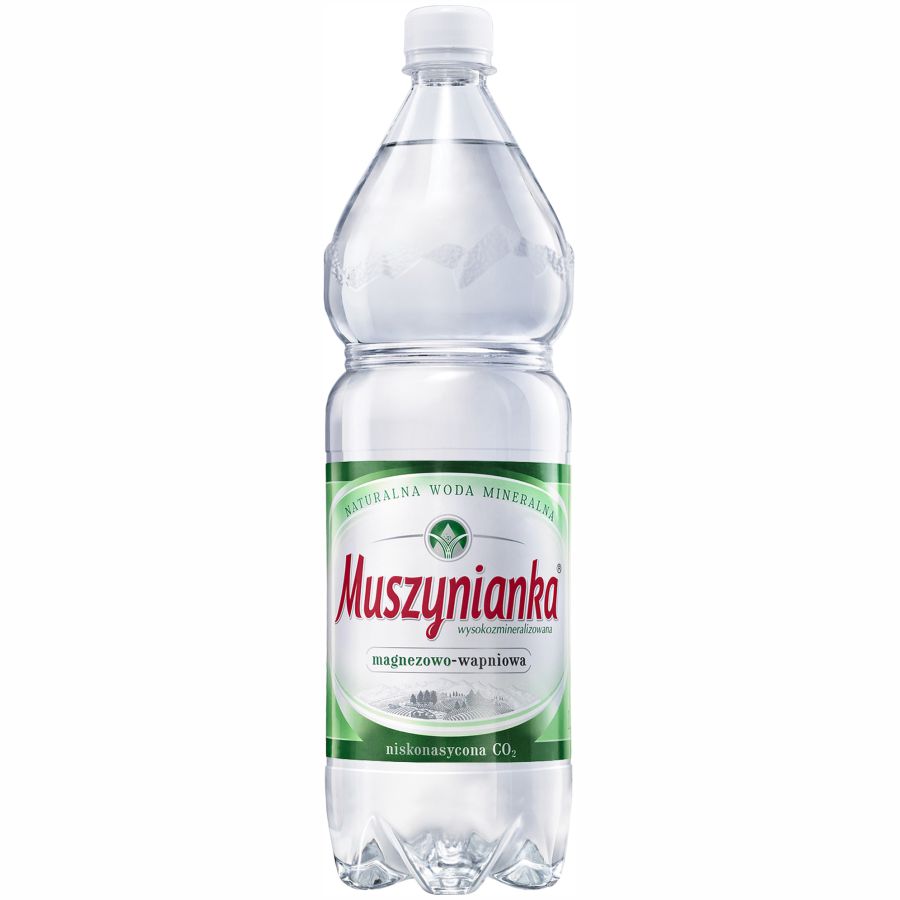 Woda min. Muszynianka 1,5l lekkogaz. kaucja | biuroweokazje.pl | Zobacz co wybierają inni