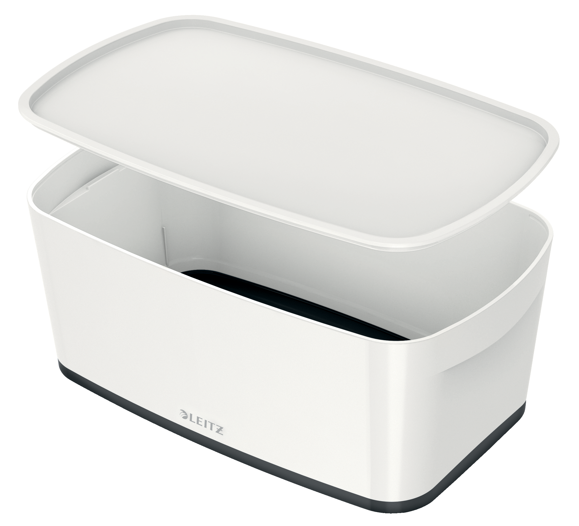 Pojemnik mały Leitz mybox wow z pokrywą kolor czarny | biuroweokazje.pl | Skorzystaj dziś!
