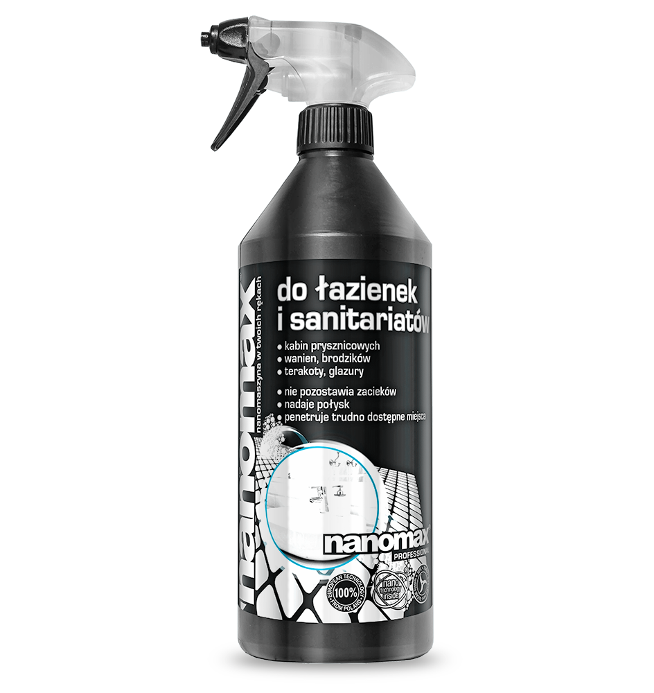 Nanomax do łazienek i sanitariatów 1 l | biuroweokazje.pl | Zamów rozsądnie!