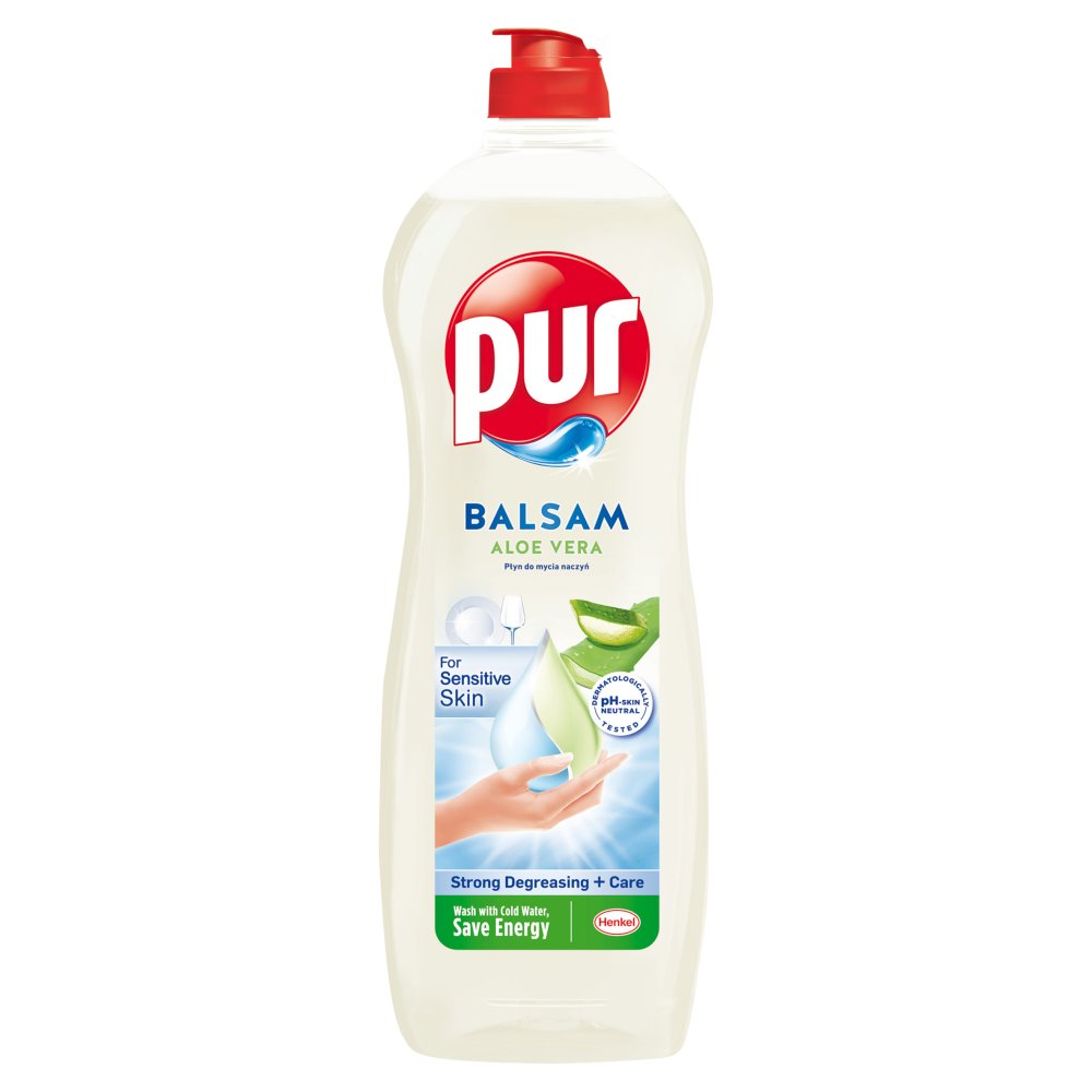 Płyn do mycia naczyń Pur aloes, 750 ml | biuroweokazje.pl | Nie przegap!