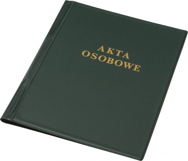 Teczka do akt osobowych A4 panta Plast zielona | biuroweokazje.pl | Kup w promocji!