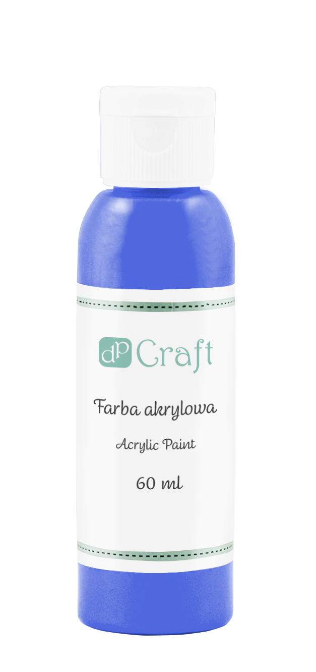 Farba akrylowa, 60 ml - ciemnoniebieski | biuroweokazje.pl | Zamów bezpiecznie!