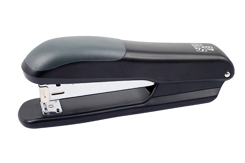 Zszywacz Sax49, zszywa do 25 kartek, czarny | biuroweokazje.pl | Weź okazję!