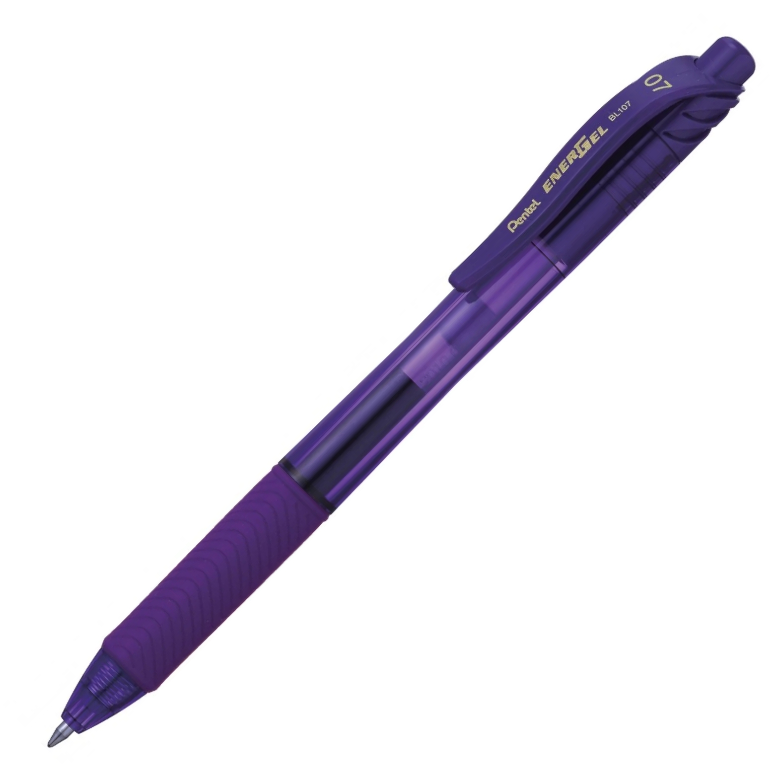 Pentel pióro kulkowe 0,7 mm energel bl107-vx fioletowy | biuroweokazje.pl | Kup już teraz!