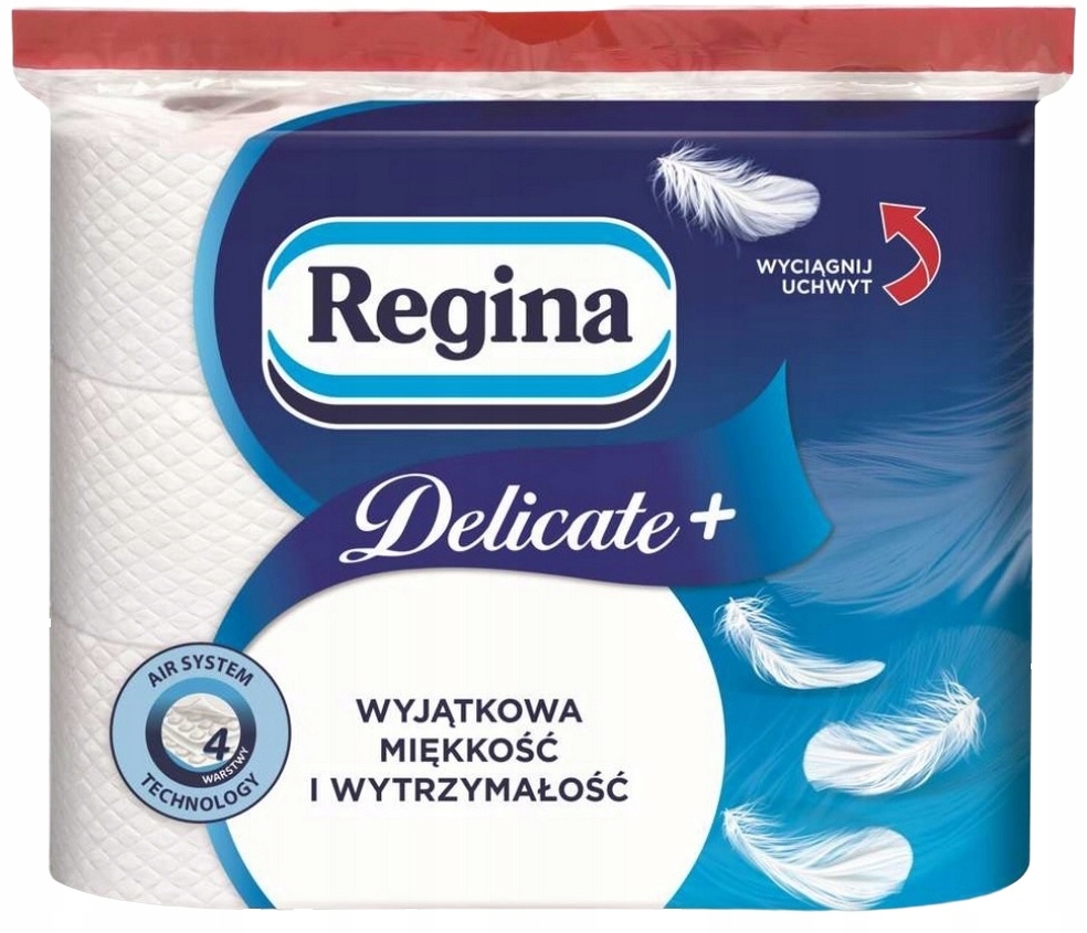 Papier toaletowy Regina delicatis 9 rolek | biuroweokazje.pl | Dodaj do koszyka!