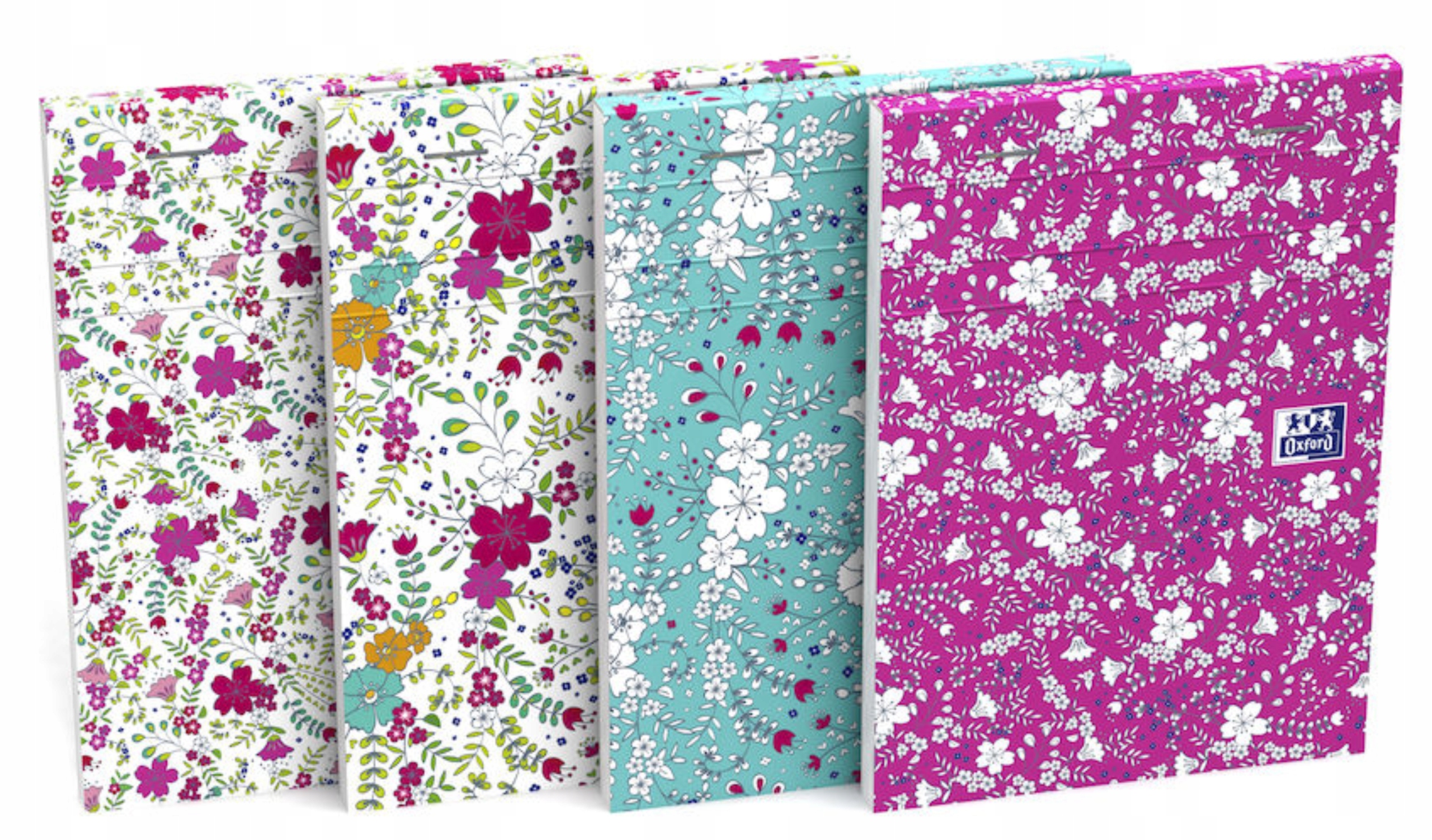 Notes A6 80 kartek Oxford floral | biuroweokazje.pl | Zamów teraz!
