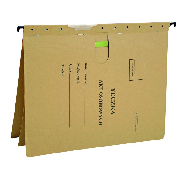 Skoroszyt na akta osobowe do biura | biuroweokazje.pl | Zamów z gwarancją!