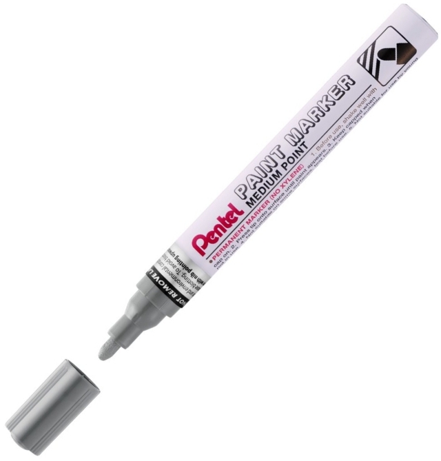 Marker olejowy Pentel mmp10 szary | biuroweokazje.pl | Kup sprytnie!