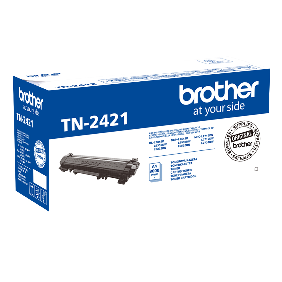 Toner Brother tn-2421 czarny do biura | biuroweokazje.pl | Kup z rabatem!