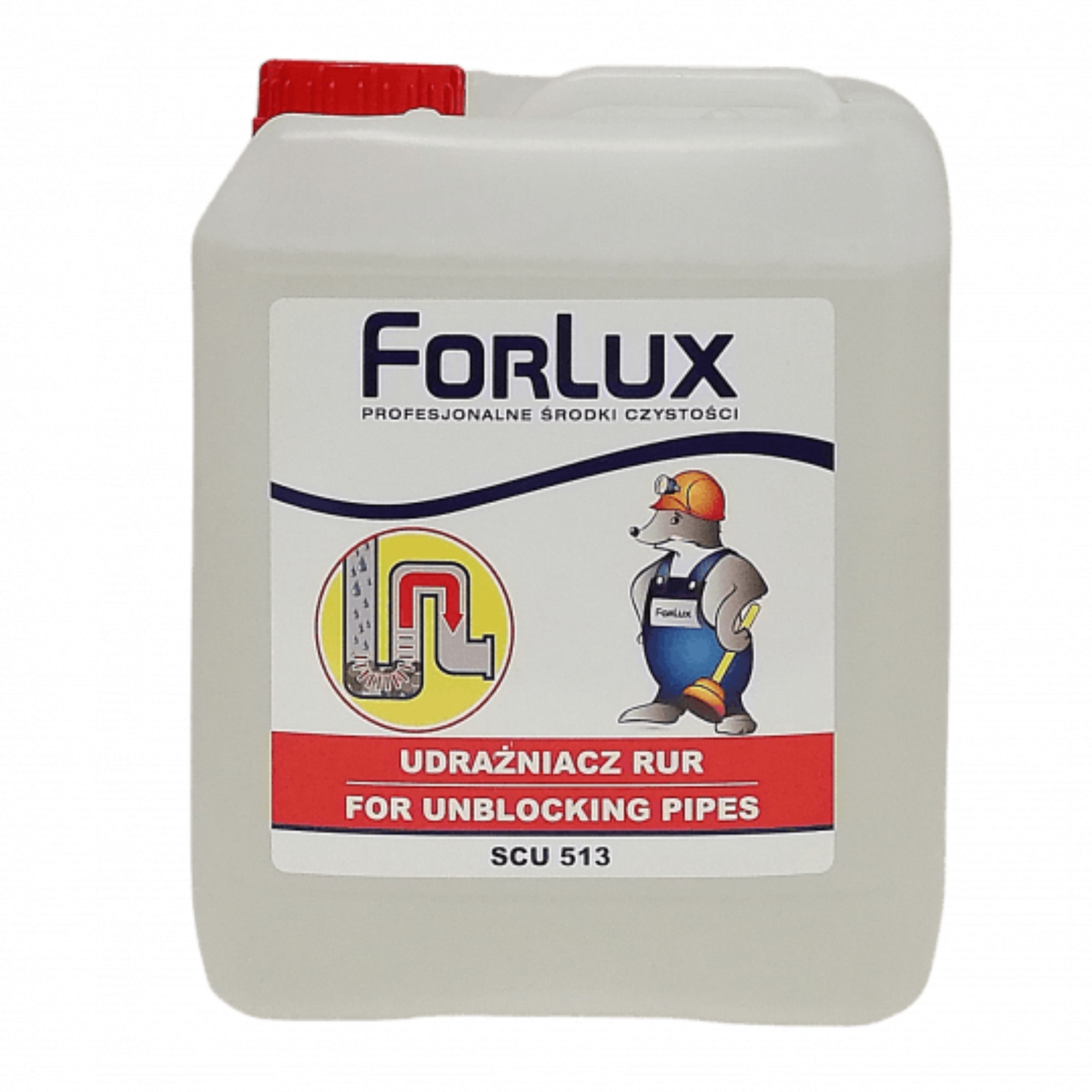 Forlux scu513 udrażnianicz do rur 5 l | biuroweokazje.pl | Nie przegap!