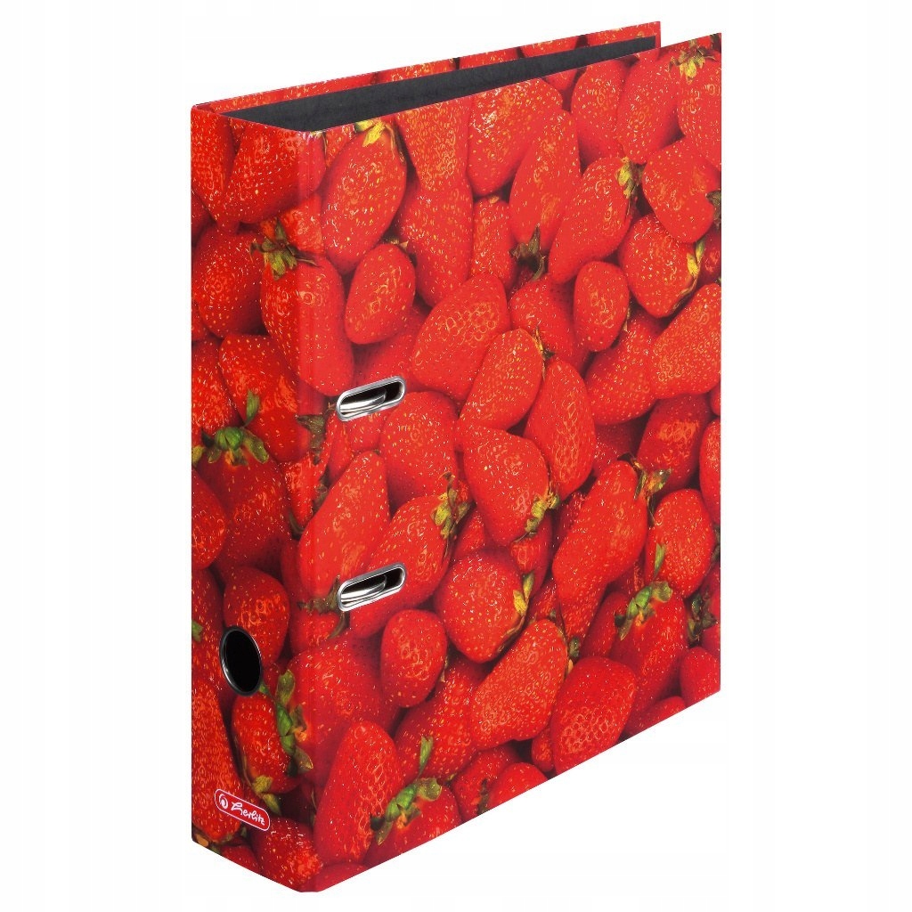Segregator Herlitz A4 8 cm truskawki | biuroweokazje.pl | Kup już teraz!