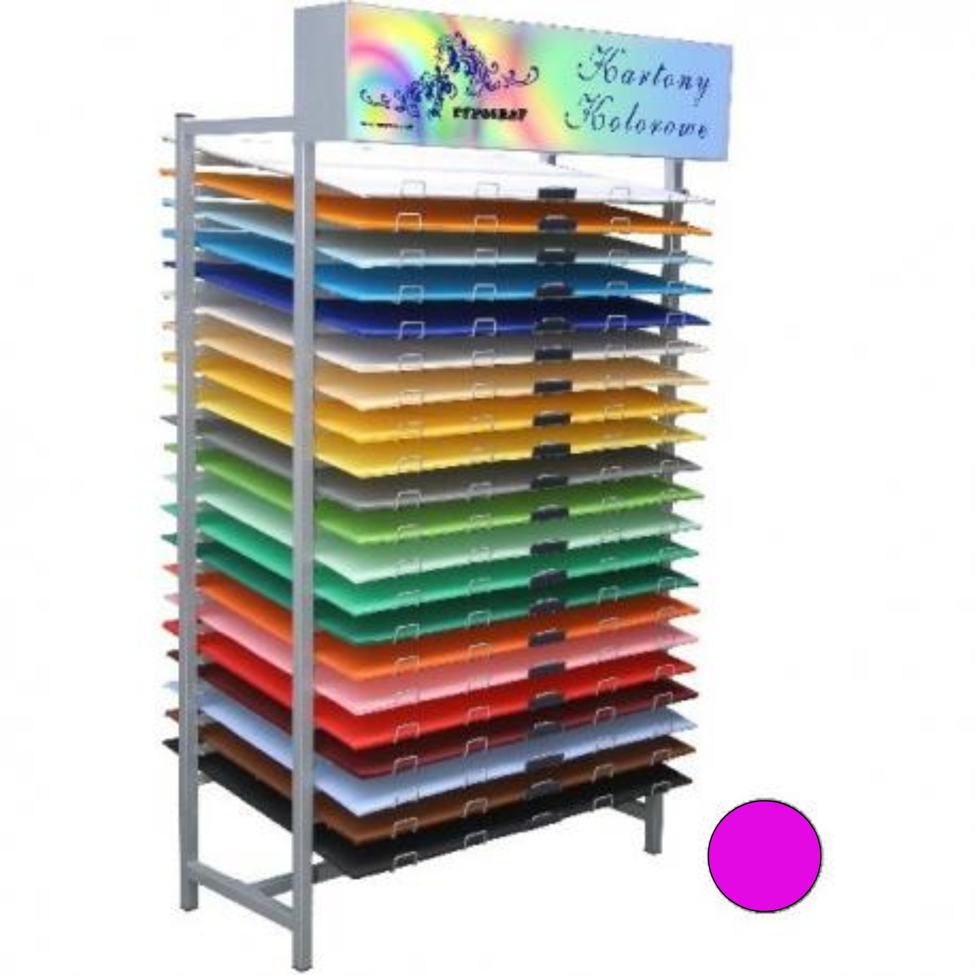 Karton 230 g 50x70 różowy Typograf | biuroweokazje.pl | Weź okazję!