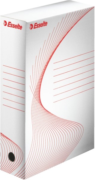 Pudełka archiwizacyjne boxy 80 mm, pojemność 800 kartek, biały - pojemnik do archiwizacji | biuroweokazje.pl | Weź najlepsze!