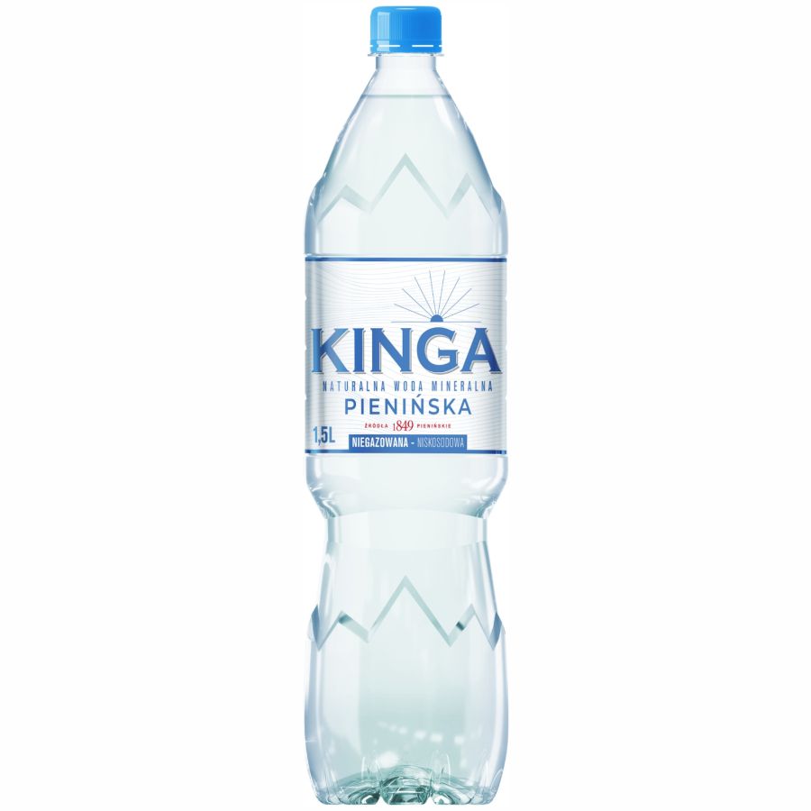 Woda min. Kinga Pienińska 1,5l niegaz. kaucja | biuroweokazje.pl | Odbierz swoją okazję