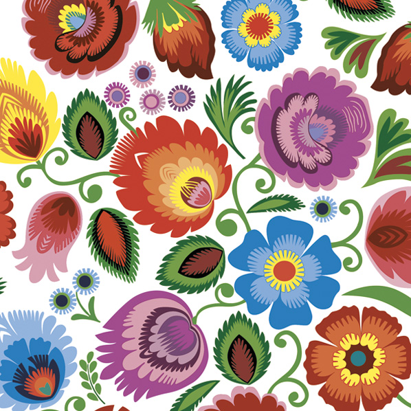 Serwetki Papierowe Łowicz Colourful Cutout 33 x 33 cm Maki Lunch napkins | biuroweokazje.pl | Kup bez ryzyka!
