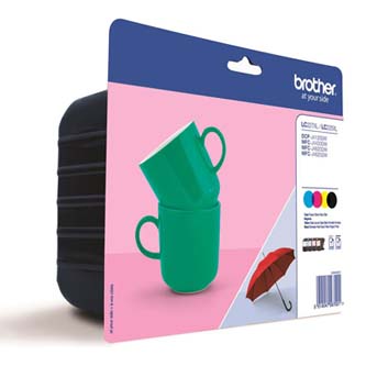 Brother oryginalny ink / tusz lc-227xlvalbp, cmy | biuroweokazje.pl | Wybierz jakość premium