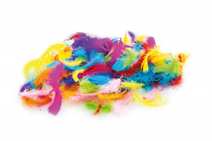 Kolorowe piórka Brewis mix kolorów | biuroweokazje.pl | Kup bez wahania!