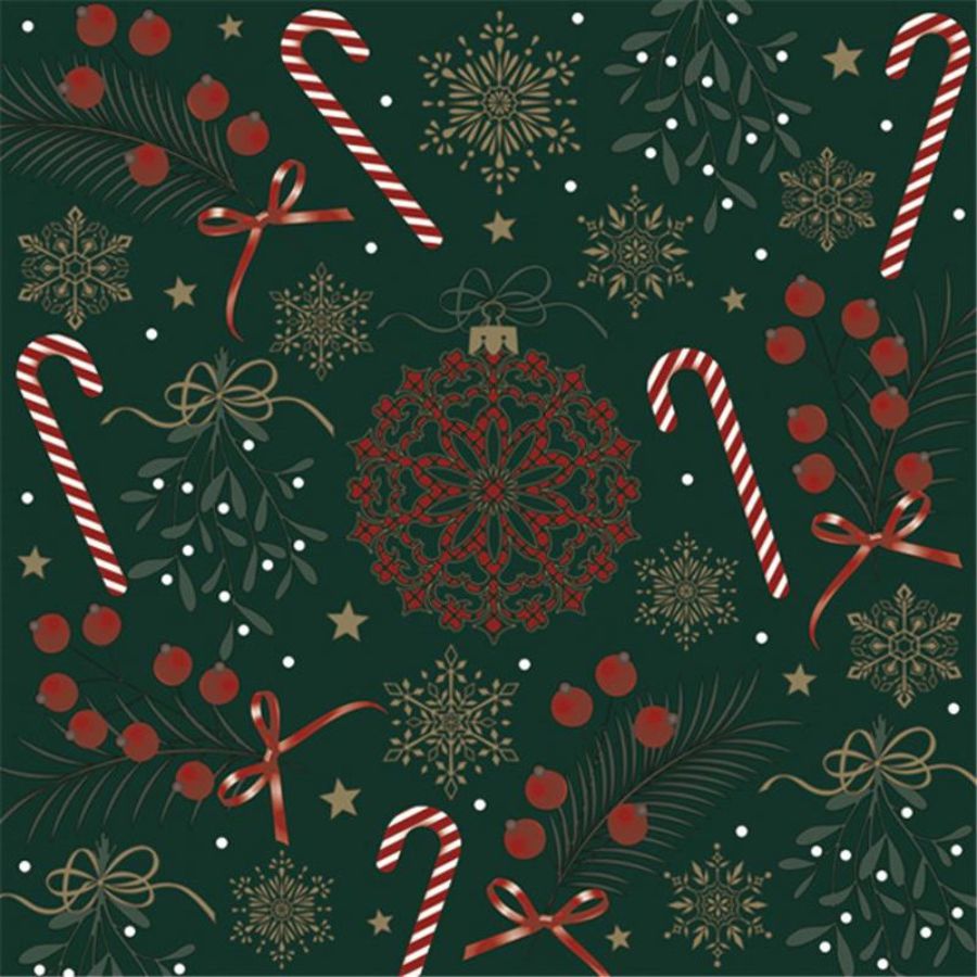 Serwetki Papierowe cukrowe laski 33 x 33 cm Daisy Lunch napkins POLMAK | biuroweokazje.pl | Weź okazję!