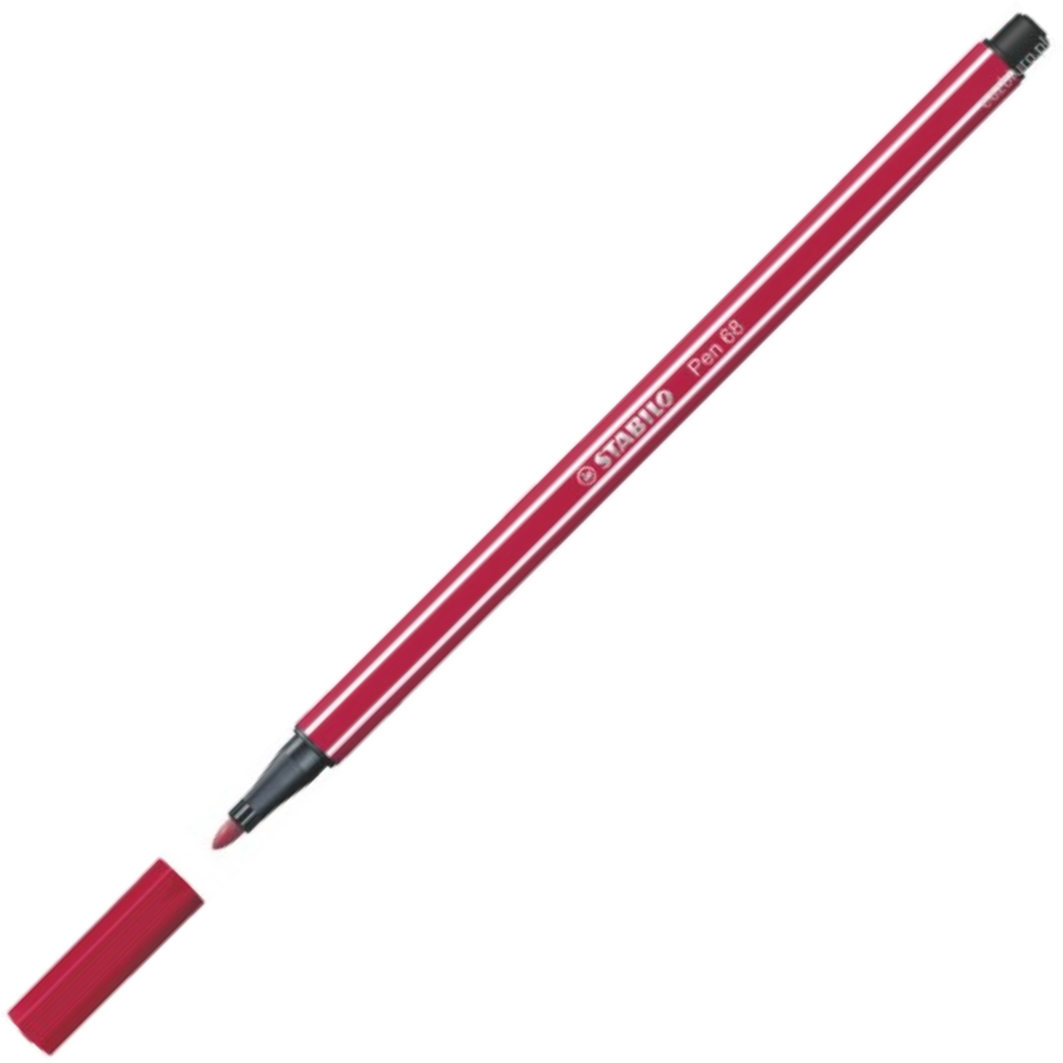Flamastry Stabilo pen 68 ciemnoczerwony | biuroweokazje.pl | Nie czekaj!