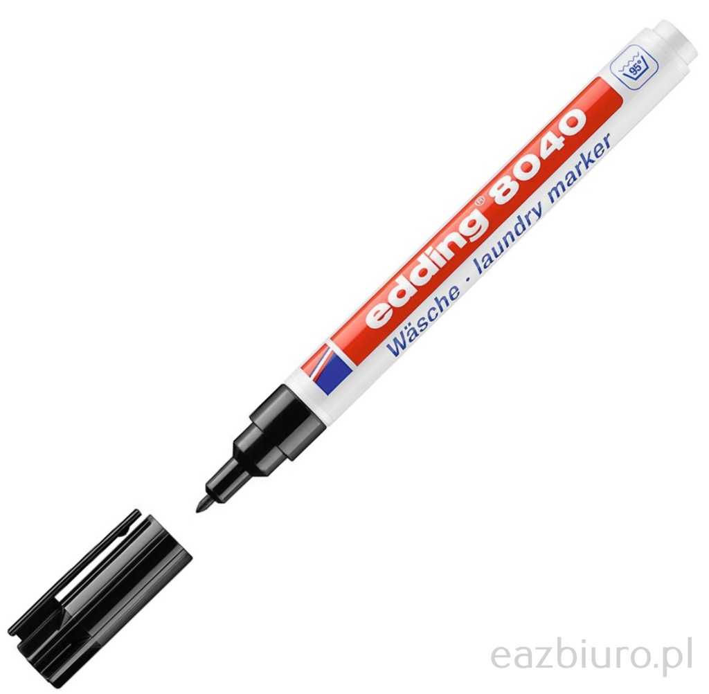 Marker Edding e8040 do tkanin czarny | biuroweokazje.pl | Kup w promocji!
