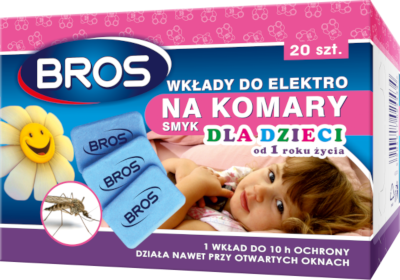 Bros wkłady do elektrofumigatora dla dzieci 20 szt | biuroweokazje.pl | Zobacz co wybierają inni