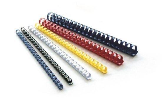 Grzbiety do bindownic 12 mm białe zestaw 100 sztuk Argo | biuroweokazje.pl | Kup pewnie!