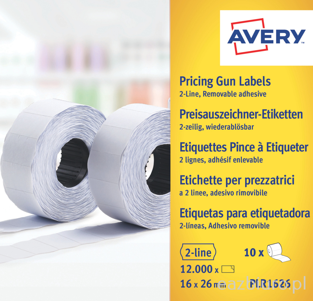 Etyk. cenowe w rolce do metkownicy dwu | biuroweokazje.pl | Wybierz pewny zakup