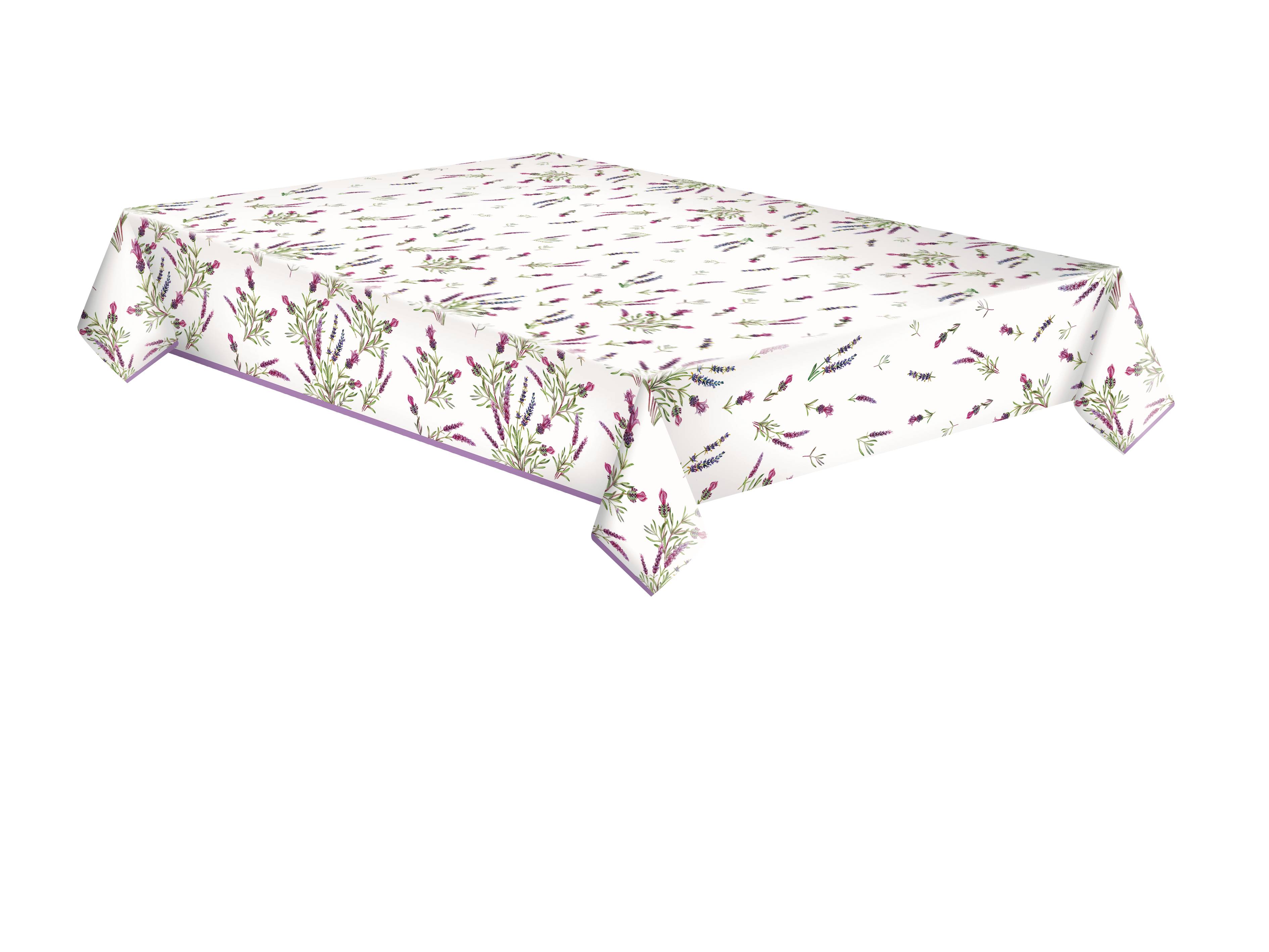Obrus papierowy Lavender Twigs zestaw 1 sztuk. 120 x 180 48 [g/m2] | biuroweokazje.pl | Kliknij i kup!
