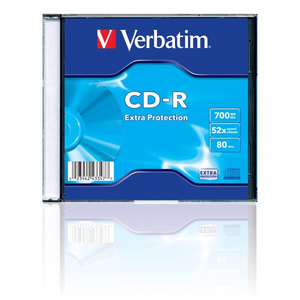 Płyta cd-r Verbatim 700mb silm | biuroweokazje.pl | Wybierz hit!
