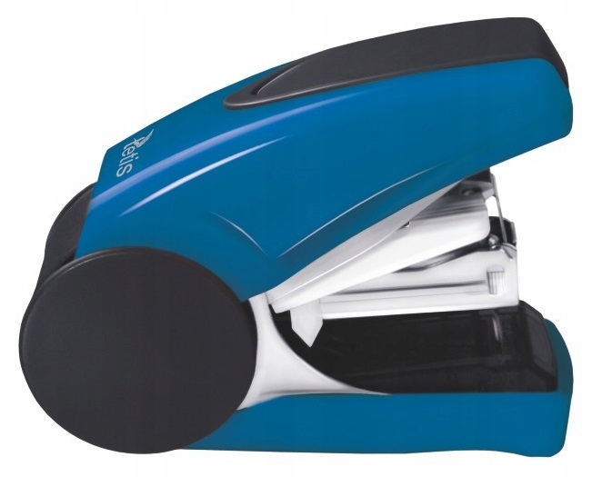 Mini zszywacz Tetis gv080 czarno-niebieski gv080nv | biuroweokazje.pl | Kup online!