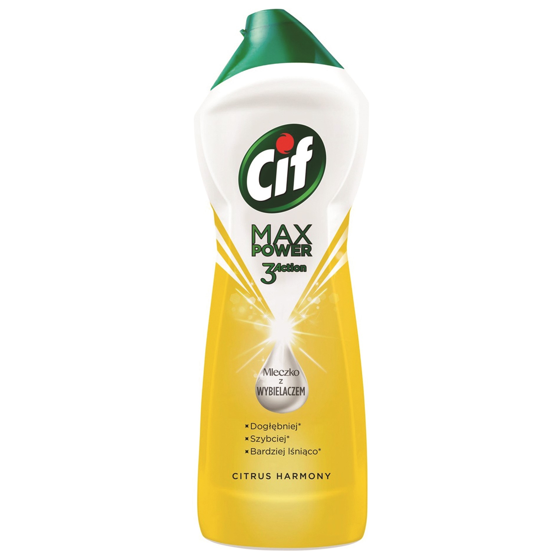 Mleczko z wybielaczem Cif max power 3 action citrus harmony, 1001 g | biuroweokazje.pl | Zamów bezpiecznie!