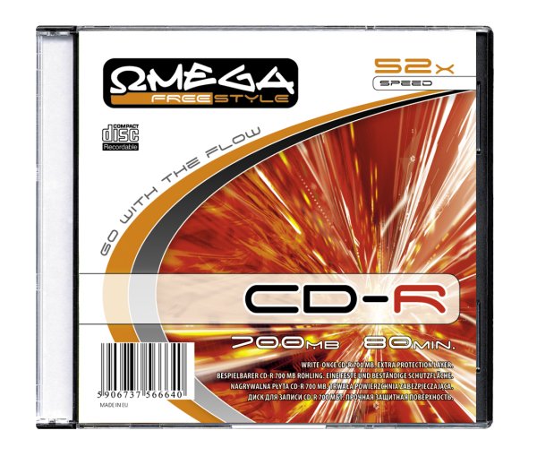 Płyta cd-r Omega 700mb slim do biura | biuroweokazje.pl | Zamów natychmiast!