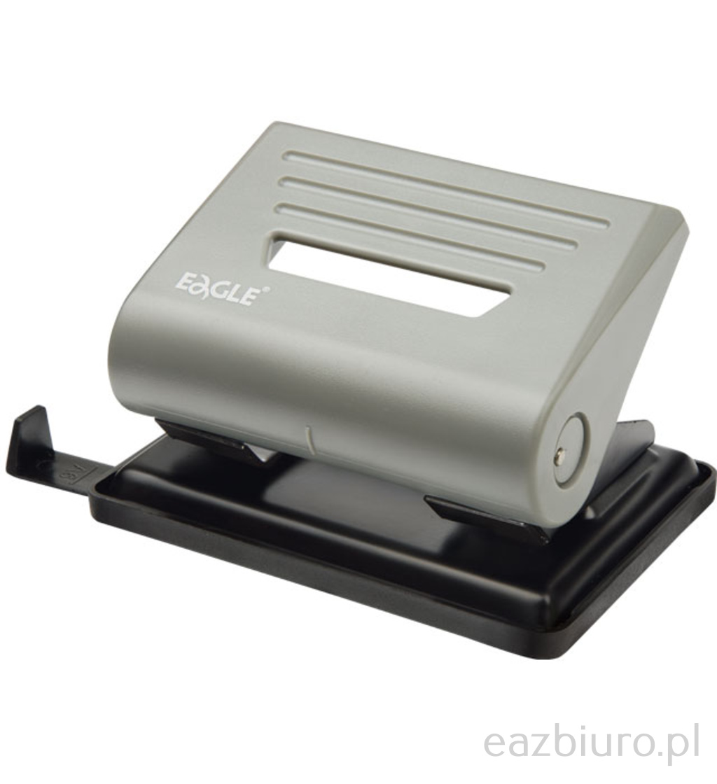 Dziurkacz Eagle 837 szary 25 kartek | biuroweokazje.pl | Nie przegap!