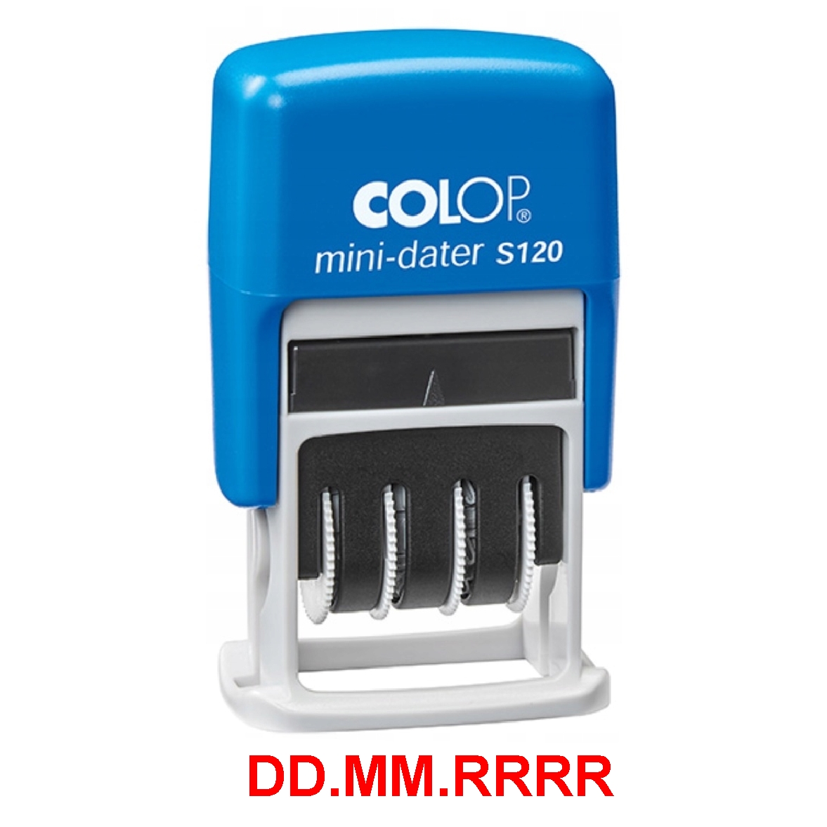 Datownik Colop mini s120 format cyfrowy czerwony | biuroweokazje.pl | Zobacz najlepszą cenę