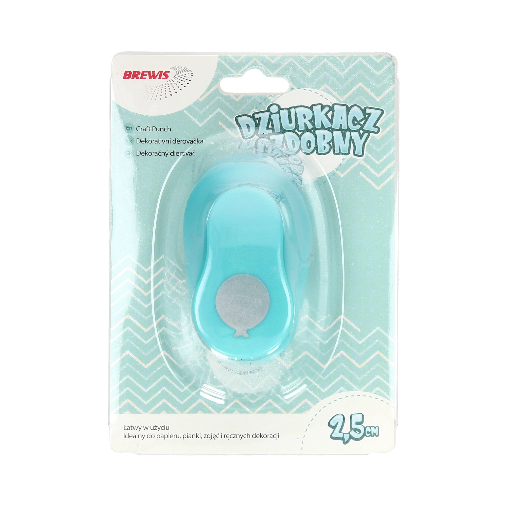 Dziurkacz ozdobny 2,5 cm balon | biuroweokazje.pl | Zamów szybko!