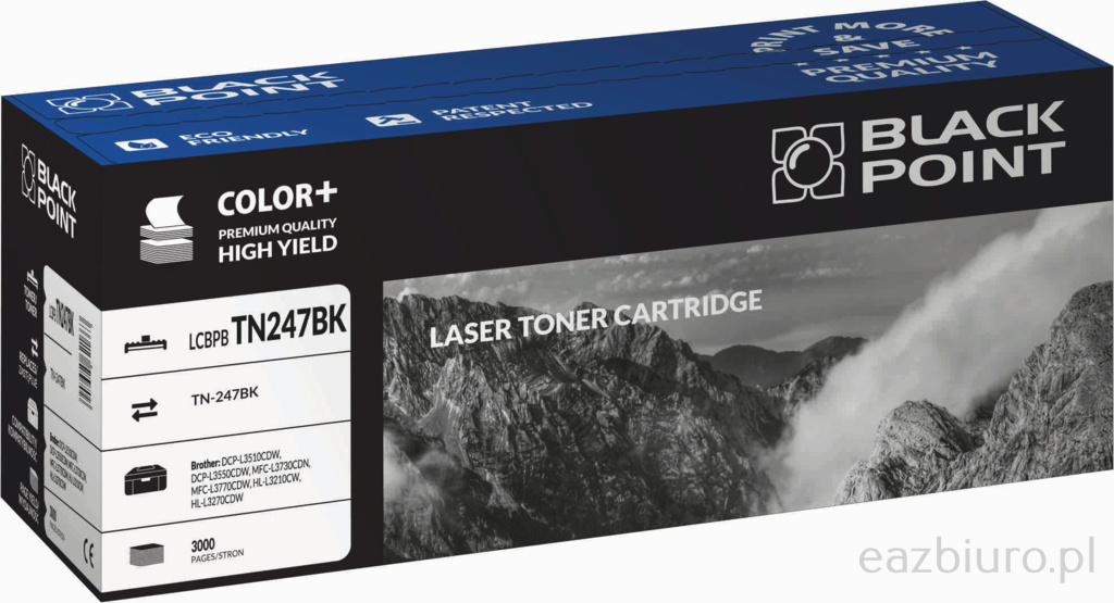 Toner Black Point Brother tn-247bk - lc Black Pointbtn247bk | biuroweokazje.pl | Sprawdź ofertę!