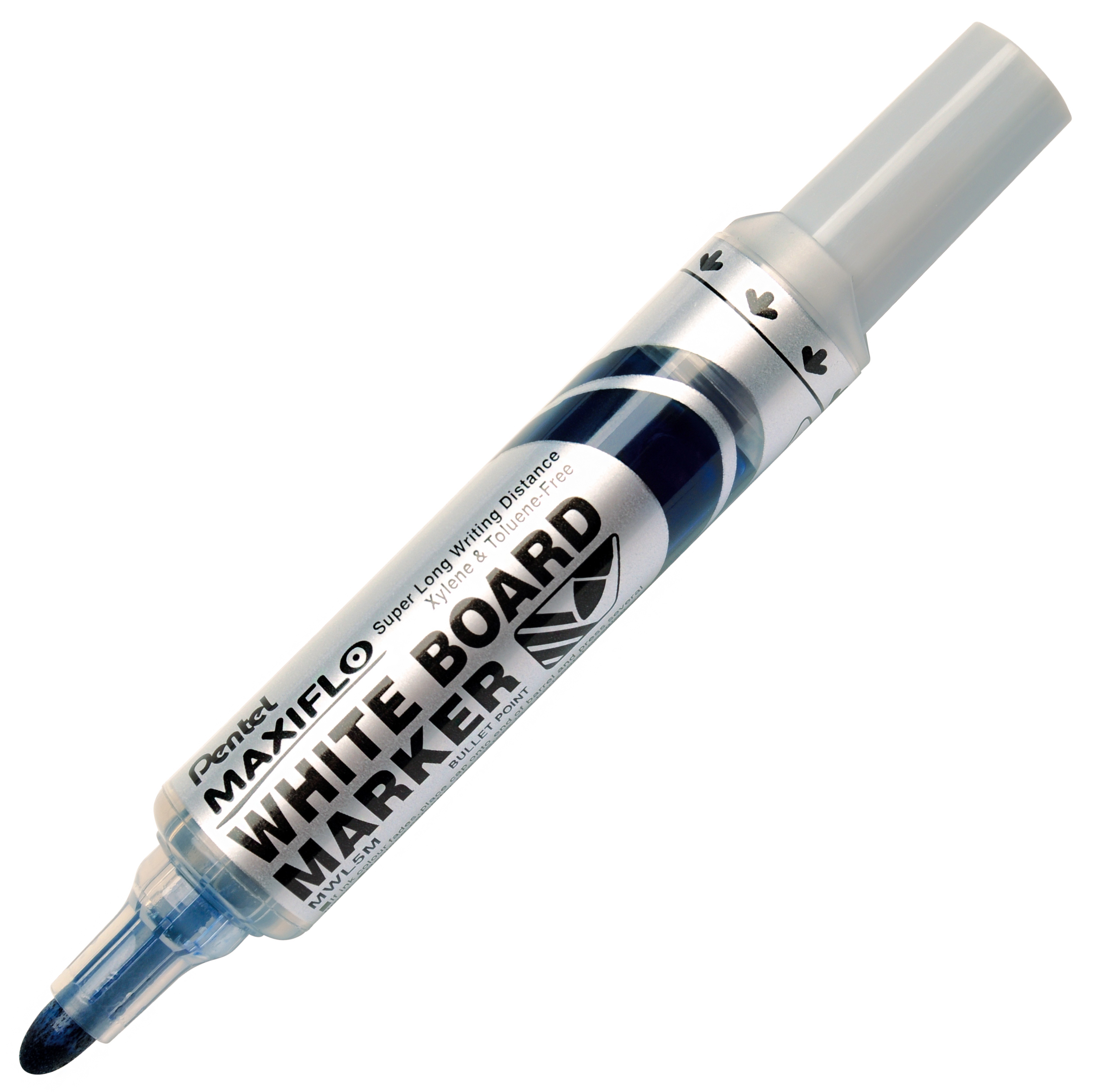 Marker do tablic suchościeralnych Pentel maxiflo mwl5 m niebieski | biuroweokazje.pl | Zamów już dziś!