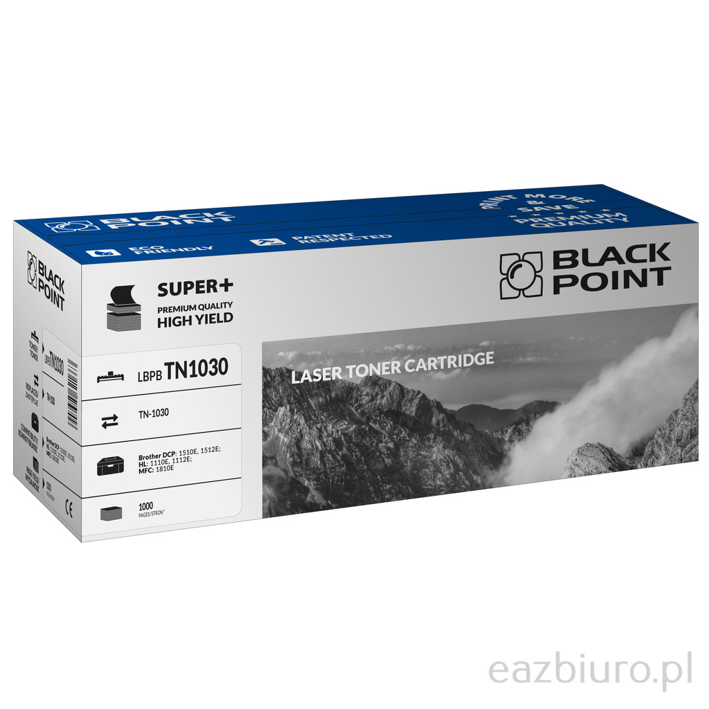 Toner Black Point Brother tn-1030 - l Black Pointbtn1030 | biuroweokazje.pl | Nie czekaj!