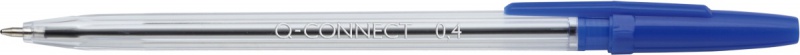 Długopis klasyczny Q-Connect, sign proof, nieblaknący, niebieski | biuroweokazje.pl | Działaj śmiało!