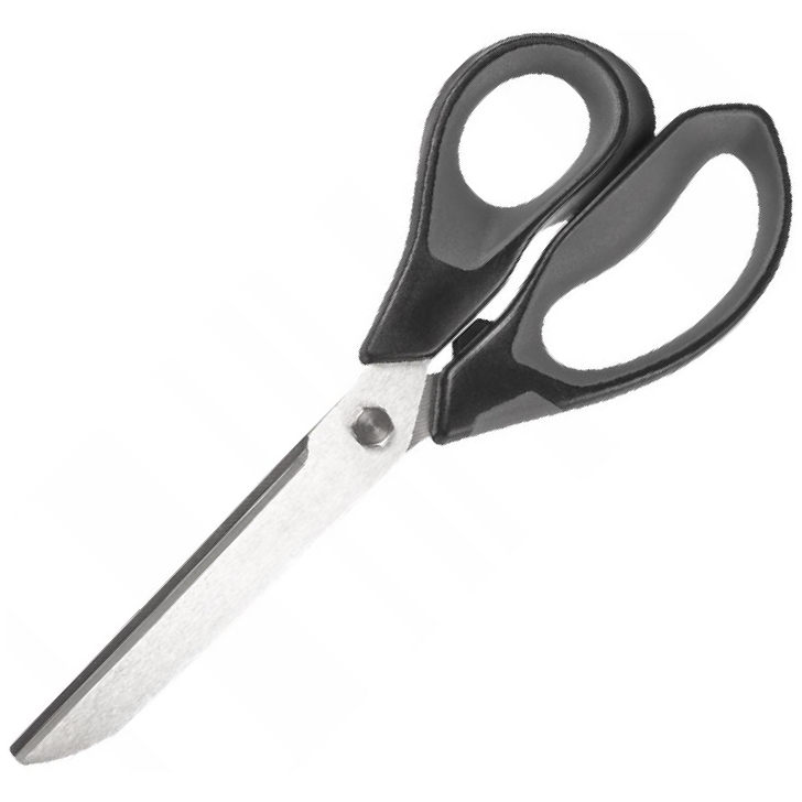 Nożyczki biurowe Tetis gn300 8 1/4'' szare | biuroweokazje.pl | Postaw na jakość!