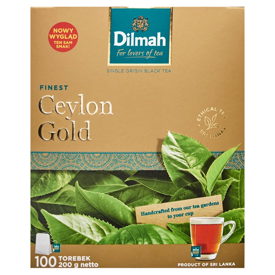 Herbata dilmah ceylon gold, 100 torebek | biuroweokazje.pl | Wybierz najlepsze!