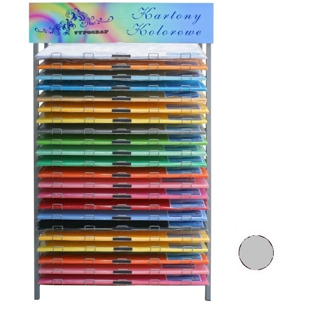 Karton kolorowy Typograf B1 230 g/m2 szary | biuroweokazje.pl | Wybierz i kup!