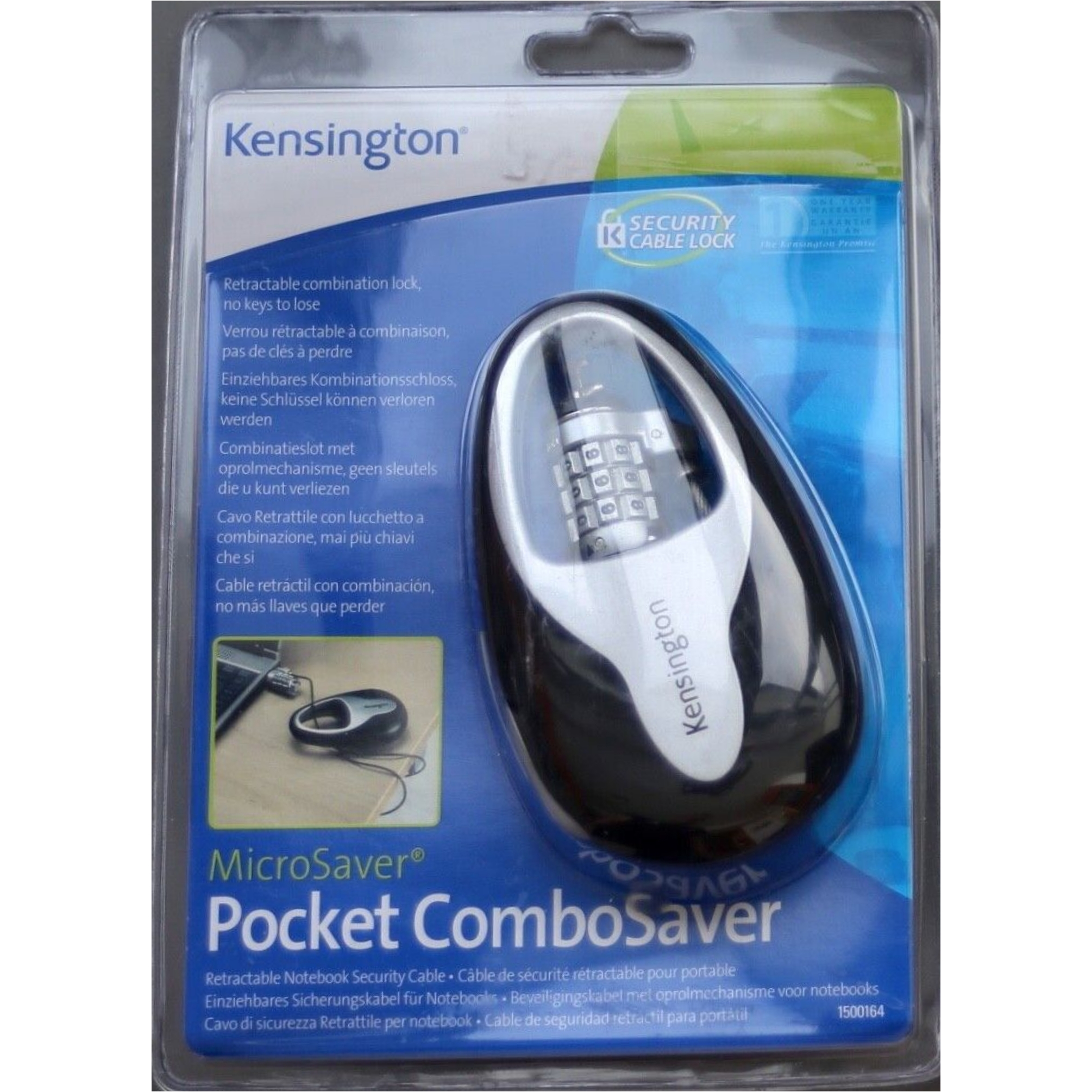 Zabezpieczenie Kensington pocket combosaver | biuroweokazje.pl | Nie czekaj!