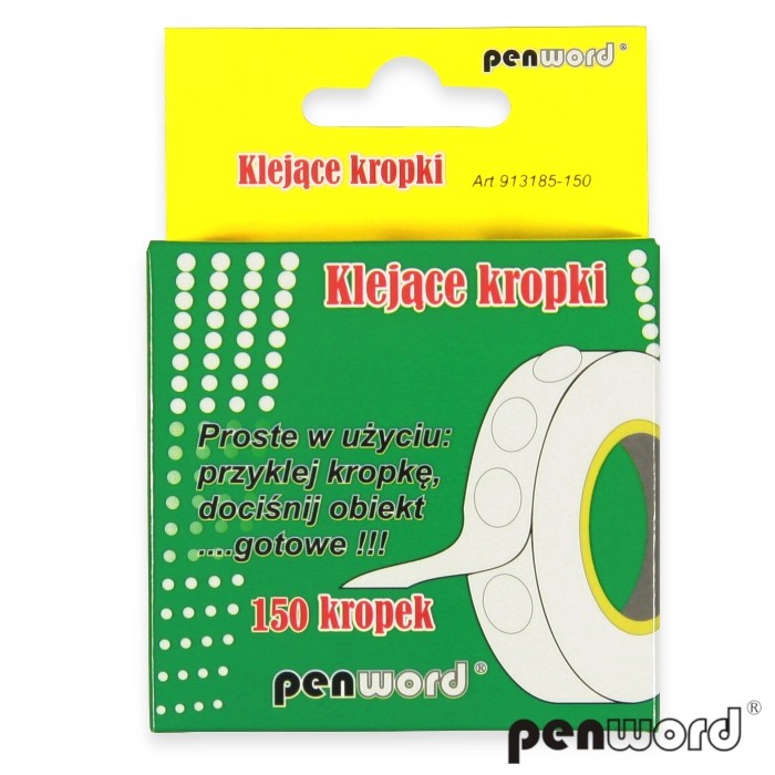 Klejące kropki 150 0,3 mm do biura | biuroweokazje.pl | Wybierz najlepsze!
